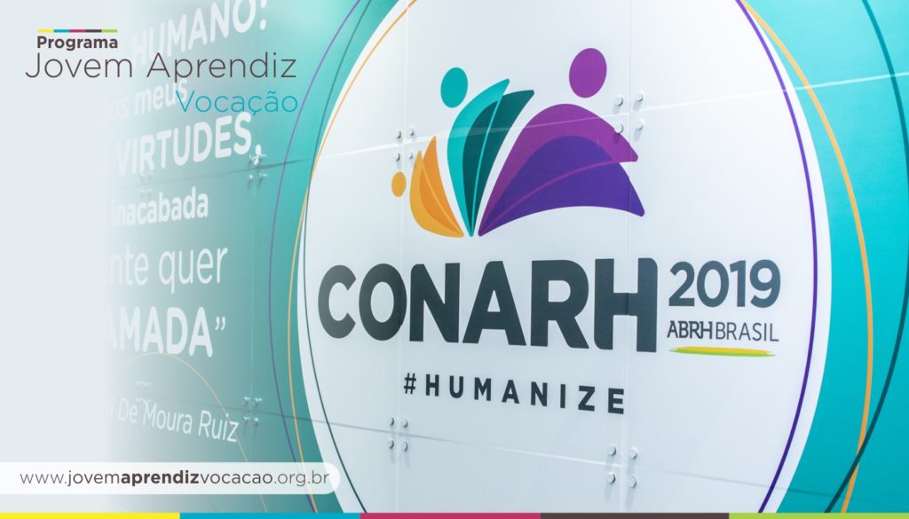 Imagem com a logo da CONARH 2019